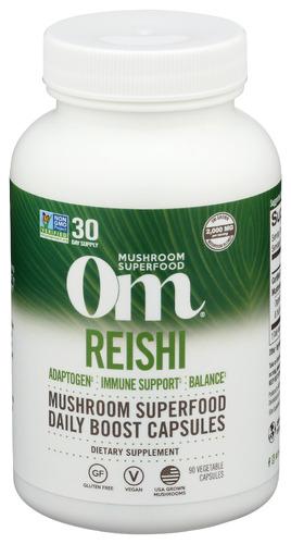 Om Mushrooms Reishi Cp - 90 Cp (1 Units)