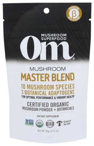 Om Mushrooms Mushrm Master Blend Organic - 3.2 Oz (1 Units)