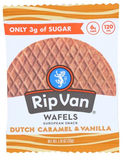 Rip Van Wafel Dutch Caramel Vanilla - 1.16 Oz (12 Units)