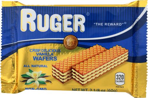 Ruger Wafer Vanilla - 2.125 Oz (12 Units)