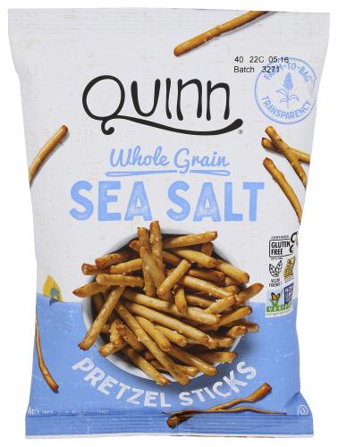 Quinn Pretzels Sea Salt - 5.6 Oz (8 Units)