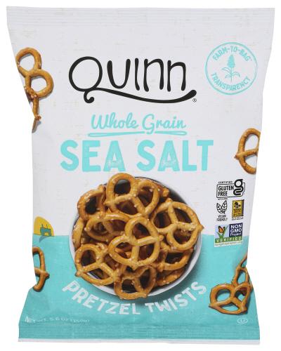 Quinn Pretzel Sea Salt Twists - 5.6 Oz (8 Units)