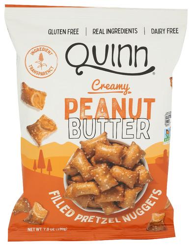 Quinn Pretzel Nug Peanut Butter Fld - 7 Oz (8 Units)