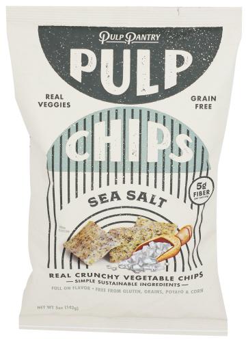Pulp Pantry Chips Pulp Sea Salt - 5 Oz (15 Units)