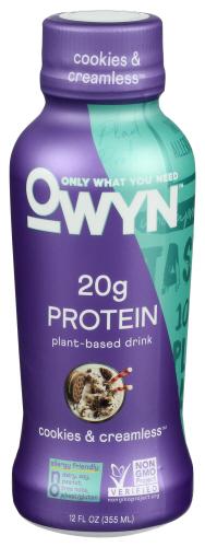 Owyn Protein Shke Ckie Crm - 12 Fo (12 Units)