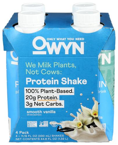 Owyn Protein Rtd 4Pk Vanilla - 44.6 Fo (3 Units)