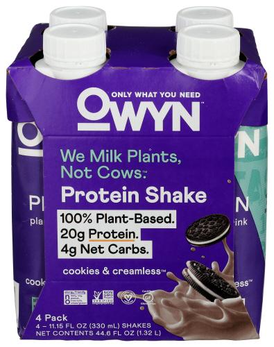Owyn Protein Rtd 4Pk Cookies - 44.6 Fo (3 Units)