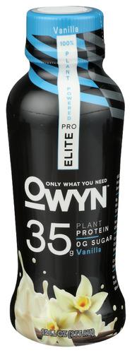 Owyn Plant Prtn Rtd Elite Vanilla - 12 Fo (12 Units)