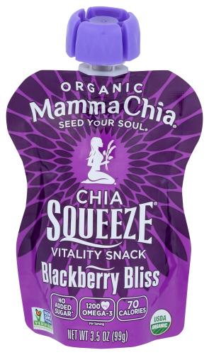 Mammachia Chia Sqz Blckbry Bliss - 3.5 Oz (16 Units)