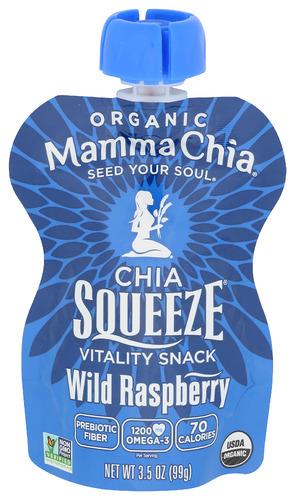 Mammachia Chia Sqz Wild Rspbrry - 3.5 Oz (16 Units)