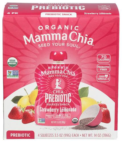 Mammachia Chia Sqz Prbtc Strw Lmnad - 14 Oz (6 Units)