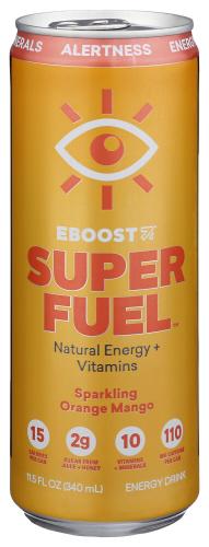 Eboost Rtd Super Fuel Orange Mango - 12 Oz (1 Units)