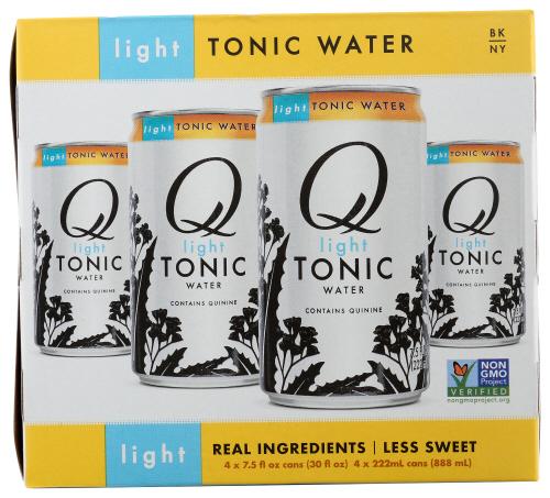 Q Tonic Water Tonic Light 4Pk - 30 Fo (6 Units)