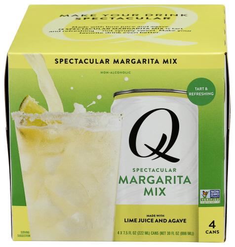 Q Tonic Mixer Margarita 4Pk - 30 Fo (6 Units)
