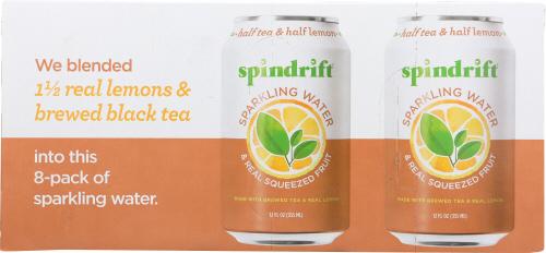 Spindrift Water Sprkl Lemon Tea 8Pk - 96 Fo (3 Units)