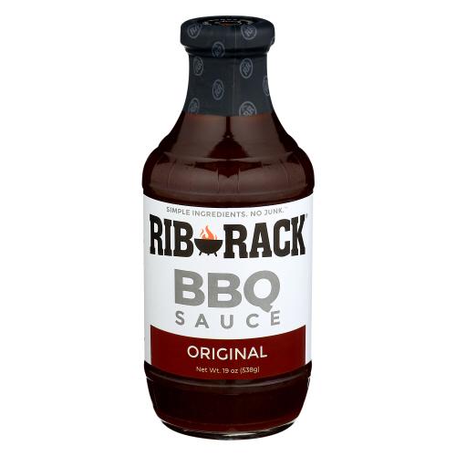 Rib Rack Sauce Bbq Origional - 19 Oz (6 Units)