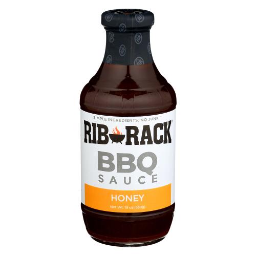 Rib Rack Sauce Bbq Sweet Honey - 19 Oz (6 Units)