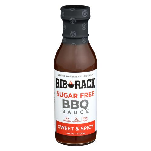 Rib Rack Sauce Bbq Sweet Spicy Sf - 11 Oz (6 Units)