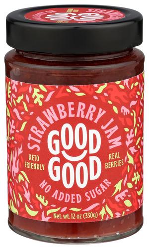 Good Good Jam Sweet Strawberry Kf - 12 Oz (6 Units)