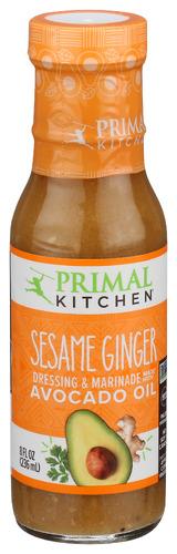 Primal Kitchen Dressing Vngrtt Ssm Gngr - 8 Oz (6 Units)