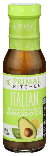 Primal Kitchen Dressing Itl Vin Avcdo Oi - 8 Oz (6 Units)