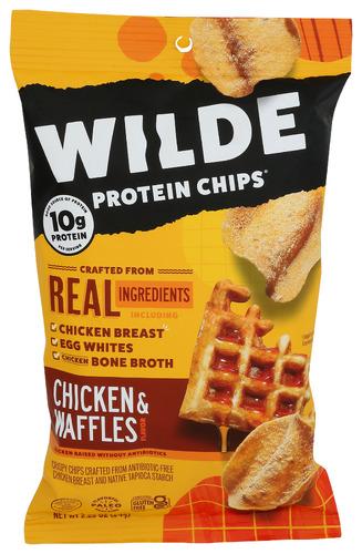 Wilde Snacks Chips Chickn Waffles - 2.25 Oz (12 Units)