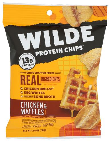 Wilde Snacks Chip Chicken & Waffle - 1.34 Oz (8 Units)