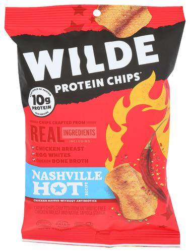 Wilde Snacks Chips Chicken Nashvl Hot - 4 Oz (12 Units)