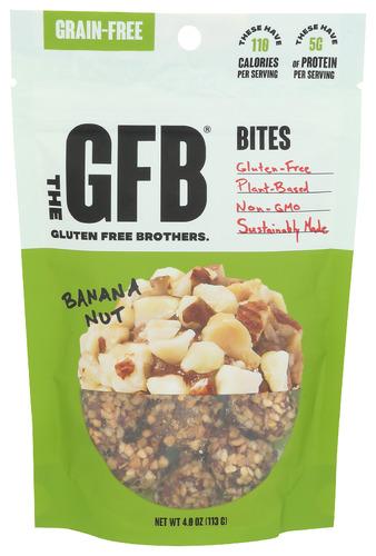 The Gfb Bites Banana Nut - 4 Oz (6 Units)