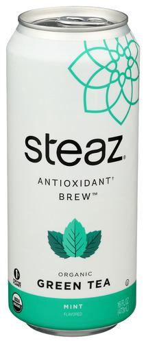 Steaz Tea Antiox Brew Mint Og - 16 Fo (12 Units)
