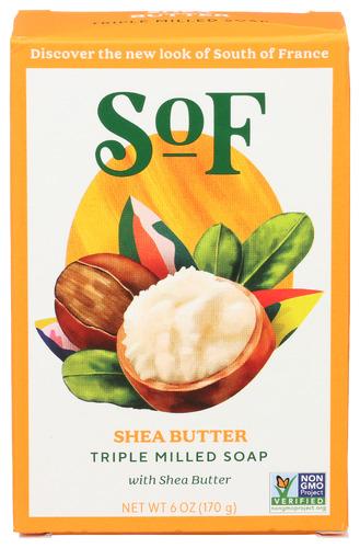 South Of France Soap Bar Shea Butter - 6 Oz (3 Units)