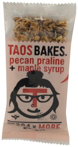 Taos Bakes Bar Pcan Prlne Mple Syrup - 1.8 Oz (12 Units)