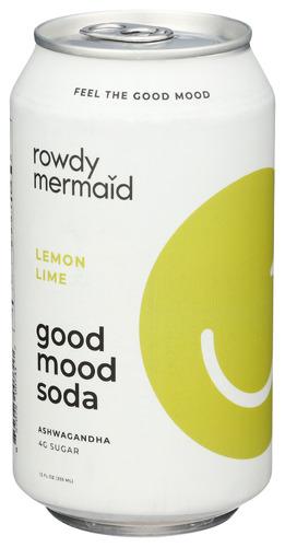 Good Mood Soda Soda Lemon Lime - 12 Fo (12 Units)