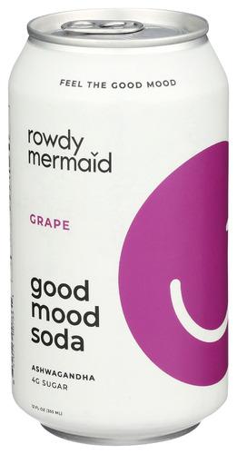 Good Mood Soda Soda Grape - 12 Fo (12 Units)