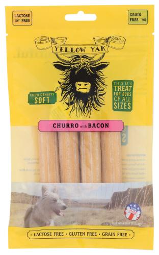 Yellow Yak Dog Chew Bhurro Bacon - 4 Oz (6 Units)