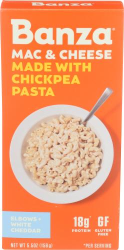 Banza Mac & Cheese Chkpea White Cheddar - 5.5 Oz (6 Units)