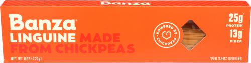 Banza Pasta Linguine Chickpea - 8 Oz (12 Units)