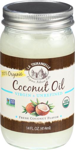 La Tourangelle Oil Coconut Organic - 14 Fo (6 Units)