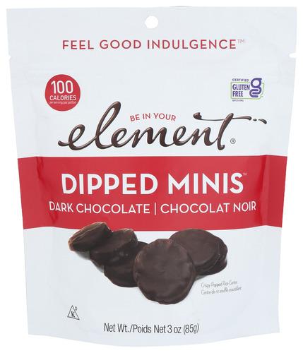 Element Snacks Rice Cake Mini Dk Chocolate - 3 Oz (8 Units)