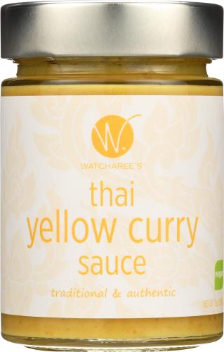 Watcharees Sauce Yellow Curry Thai - 9.8 Fo (6 Units)