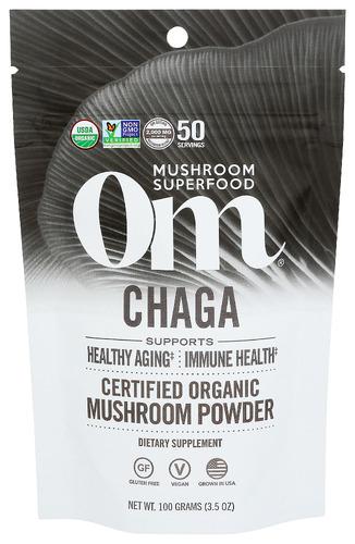 Om Mushrooms Chaga Powder - 3.5 Oz (1 Units)