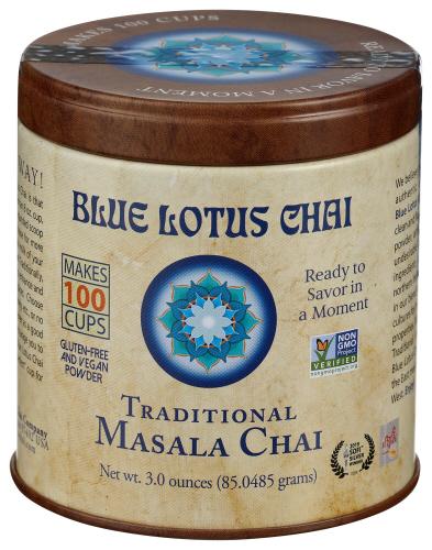 Blue Lotus Chai Chai Masala Traditional - 3 Oz (6 Units)