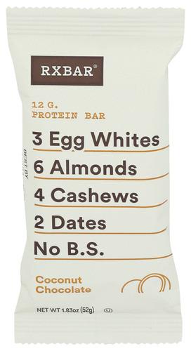 Rxbar Bar Protein Coconut Chocolate - 1.8 Oz (12 Units)