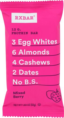 Rxbar Bar Mixed Berry - 1.83 Oz (12 Units)