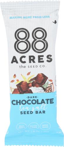 88 Acres Bar Seed Drk Chocolate Sea Salt - 1.6 Oz (9 Units)