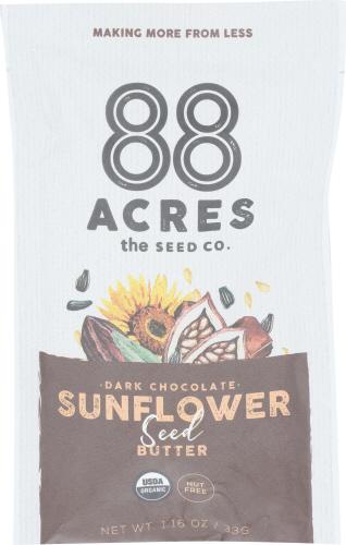 88 Acres Seed Butter Sunflower Chocolate Pch - 1.16 Oz (10 Units)