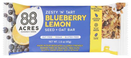 88 Acres Bar Blbrry Lemon Crft Sd - 1.6 Oz (9 Units)