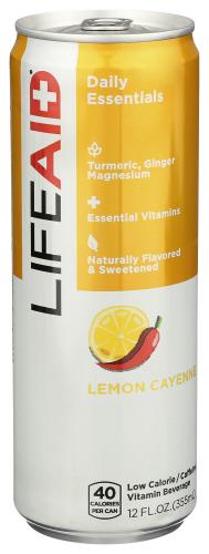 Lifeaid Beverage Lifeaid Daily Lemon Cyn - 12 Fo (12 Units)