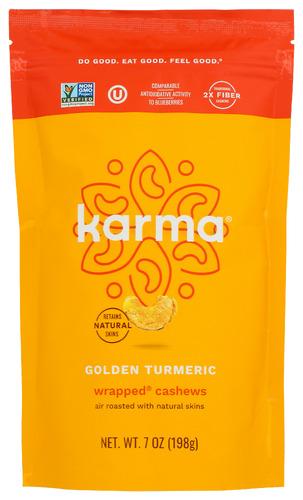 Karma Cashews Golden Turmeric - 7 Oz (6 Units)