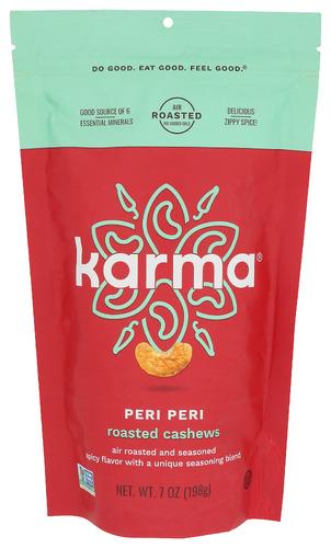 Karma Cashews Roasted Peri Peri - 7 Oz (6 Units)